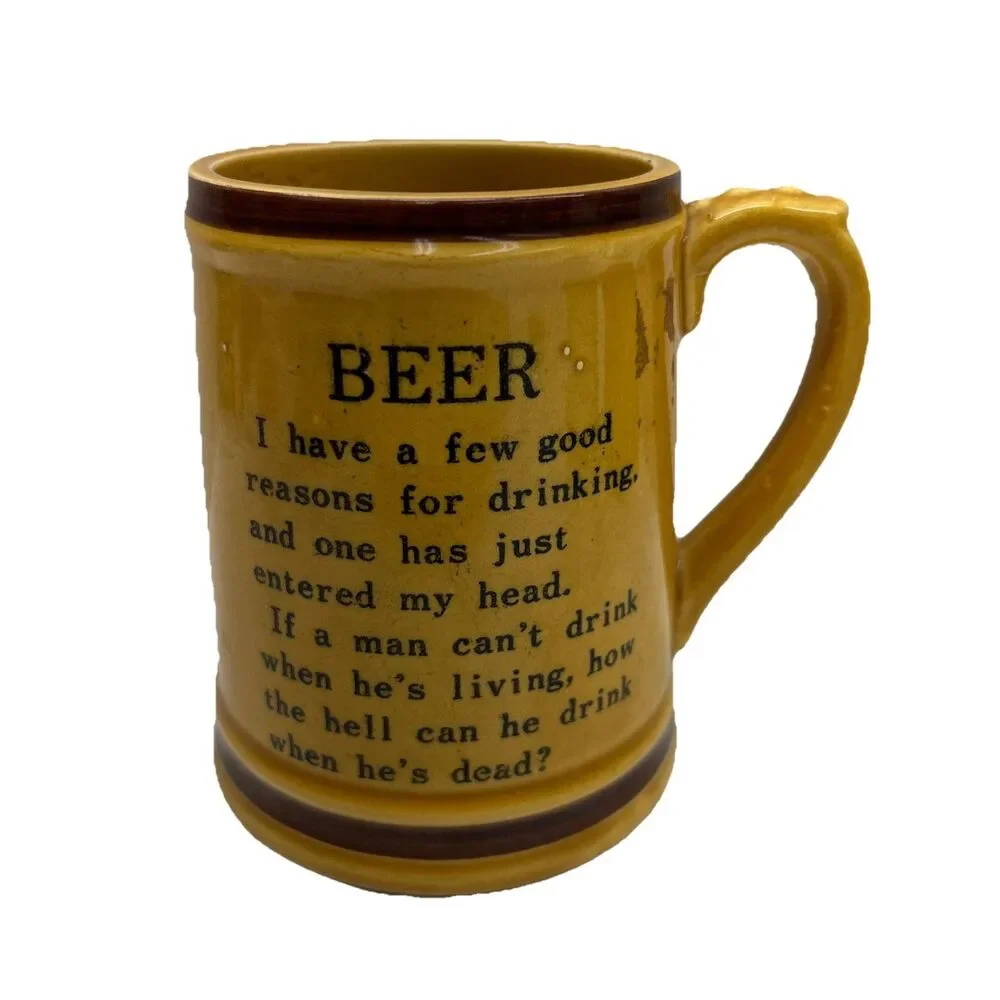 LOT OF 3 -‎ Vintage Beer Mugs VGC